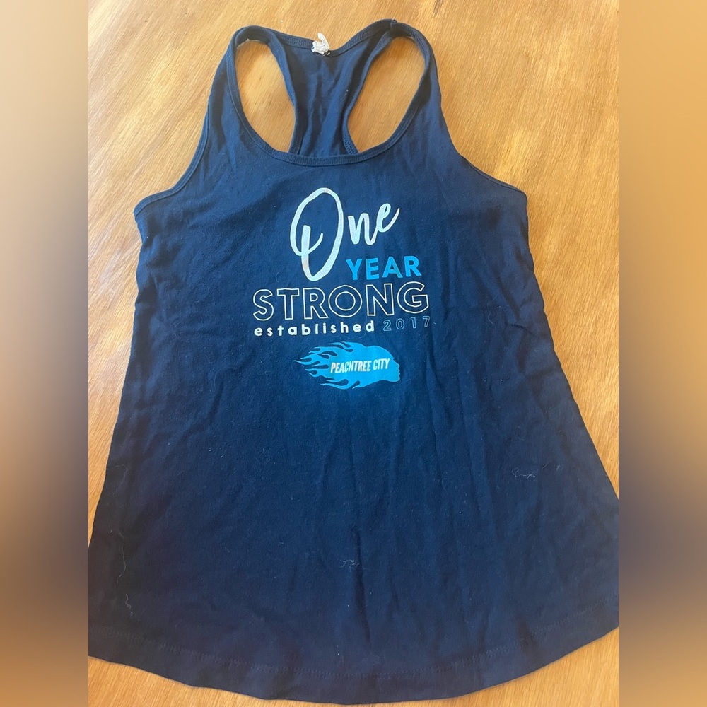 Burn Boot Camp (PTC) tank // size Med // used // sold as-is